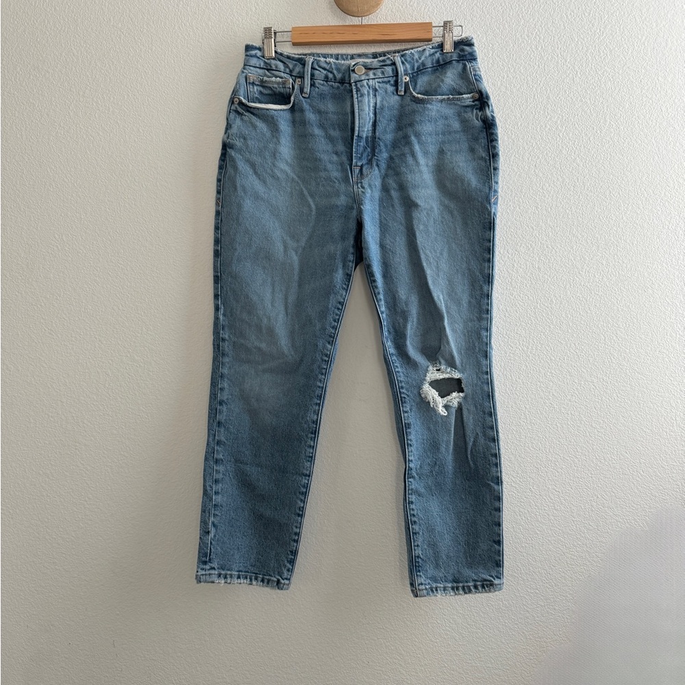Good American GOOD GIRLFRIEND PETITE JEANS
